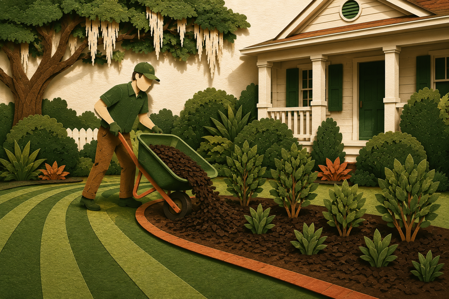 Mulch installation service in Johns Island SC