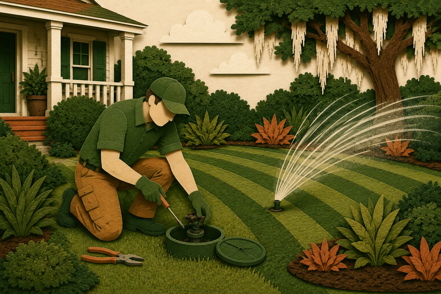 Irrigation system repair in Johns Island SC